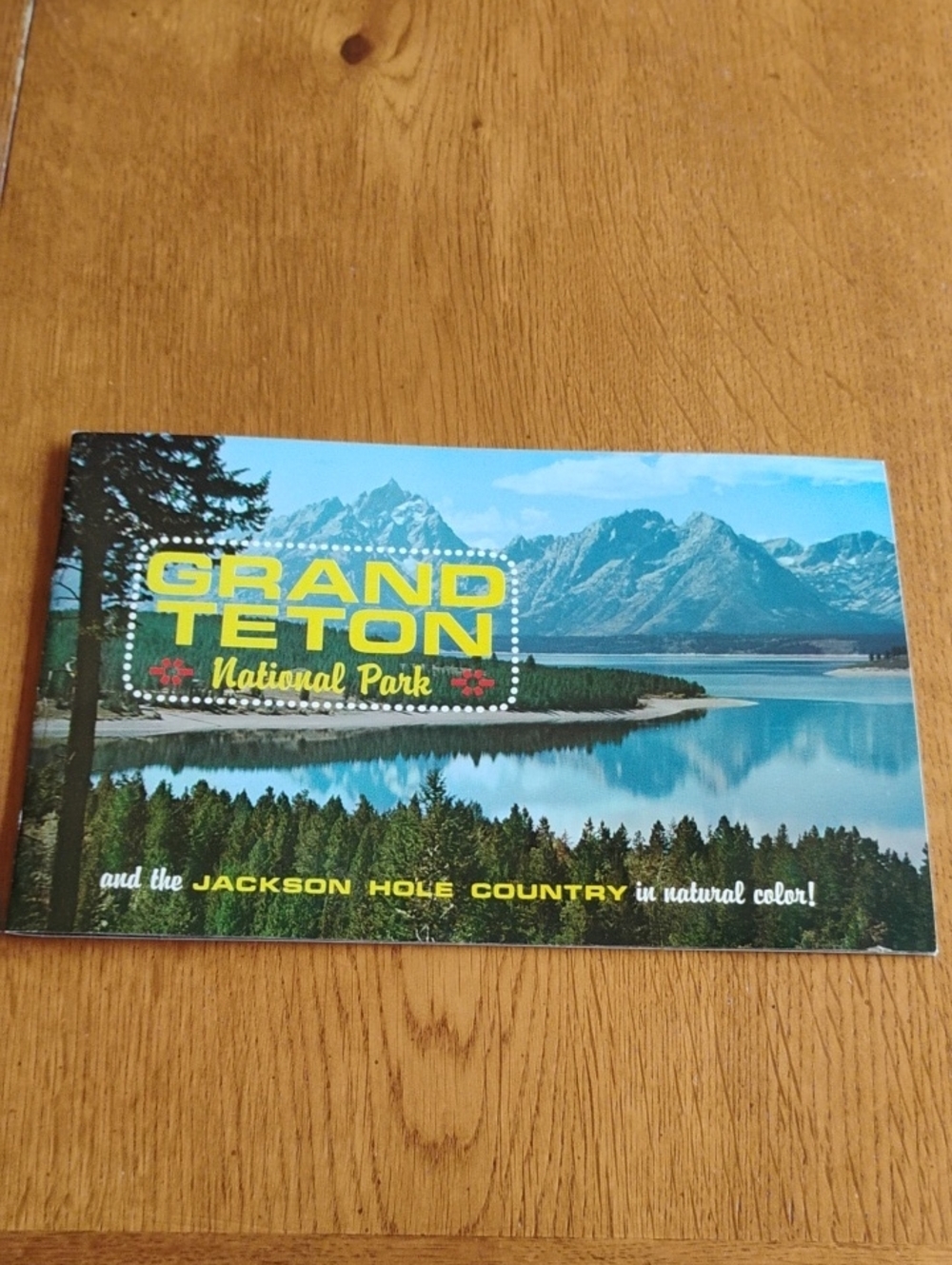 Grand Teton National Park Jackson Hole Country Souvenir Booklet Ephemera